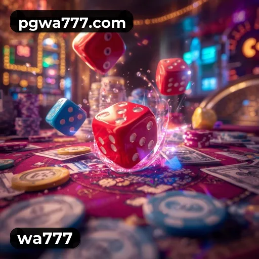wa777 App bonus area with promotional offers and PIX support